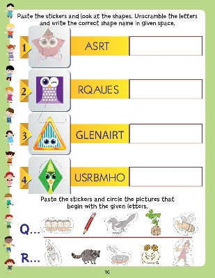 Picture of Play With Sticker Book - Words