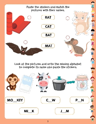 Picture of Play With Sticker Book - Words