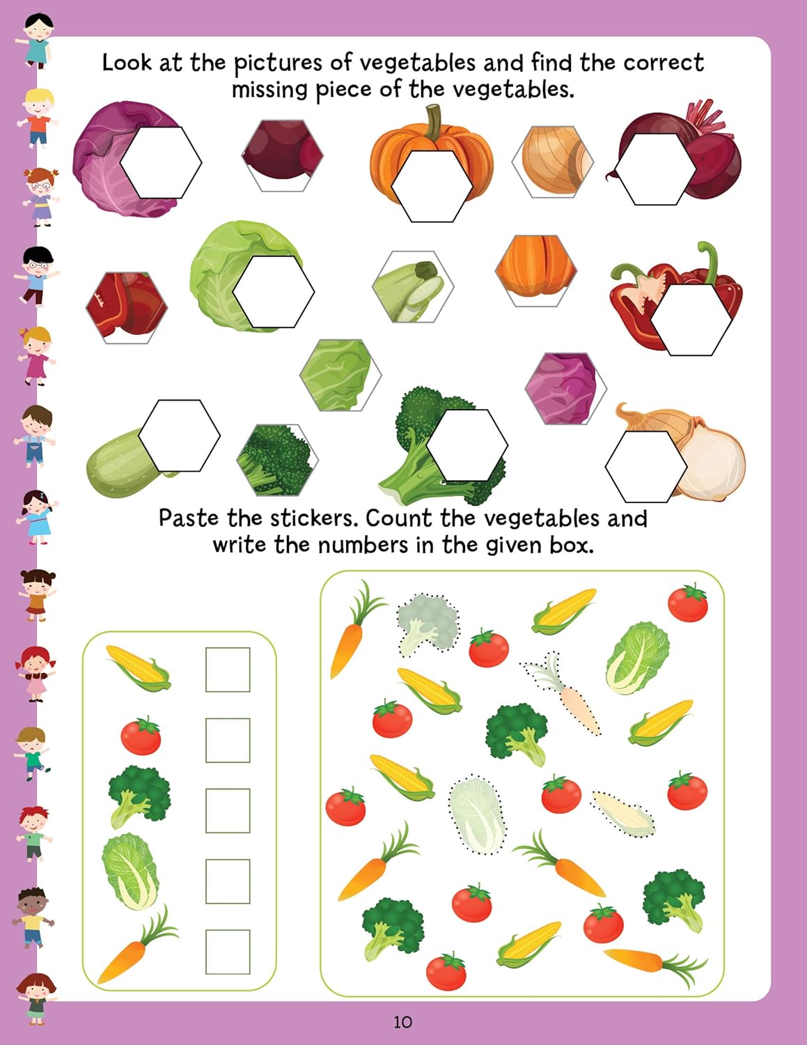 Picture of Play with Sticker - Vegetables