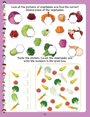 Picture of Play with Sticker - Vegetables