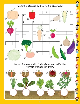 Picture of Play with Sticker - Vegetables