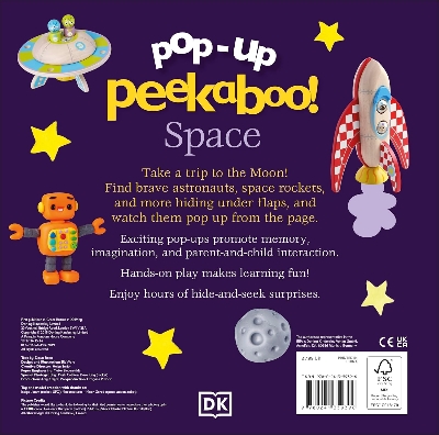 Picture of Pop-Up Peekaboo! Space [Board book] DK Board book