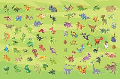 Picture of Dinosaurs World - Pop-Out Book (Paperback)