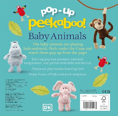 Picture of Pop-Up Peekaboo! Baby Animals Board book