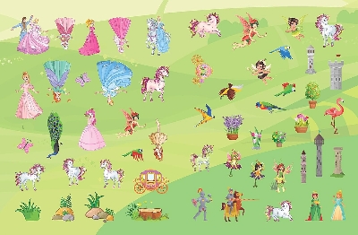 Picture of Pop-Out Princess Garden (Paperback)