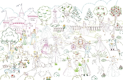 Picture of Pop-Out Princess Garden (Paperback)