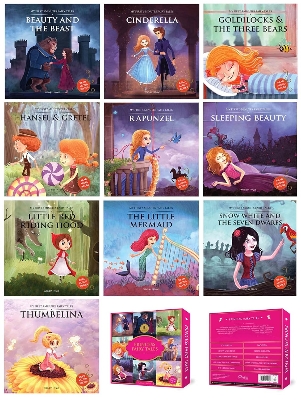 Picture of Princess Fairy Tales: A Set of 10 Classic Children Fairy Tales (Abridged and Retold) Paperback