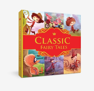 Picture of Classic Fairy Tales: Ten Traditional Fairy Tales For Children (Abridged and Retold With Large Font For Easy Reading) 8 Inches X 8 Inches - Hardback Hardcover