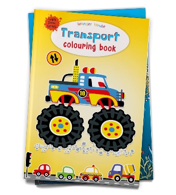 Picture of Transport Colouring Book (Giant Book Series) : Jumbo Sized Colouring Books [Paperback] Wonder House Books Editorial (Giant Books Series) Paperback