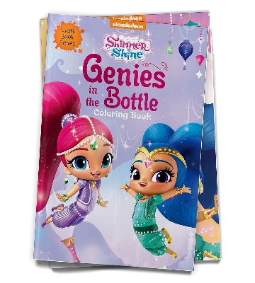 Picture of Genie in the Bottle: Giant Coloring Book for Kids (Shimmer & Shine) Paperback