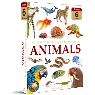 Picture of Animals: Collection of 6 Books: Knowledge Encyclopedia For Children (Box Set) Paperback