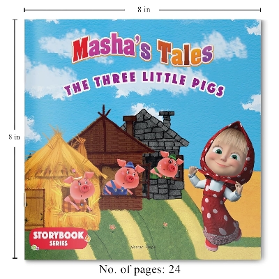 Picture of Masha's Tales: The Three Little Pigs (Masha and the Bear Story Book Series) Paperback