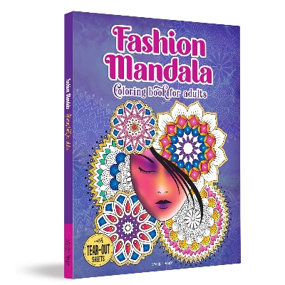 Picture of Fashion Mandala Coloring book for Adults Paperback