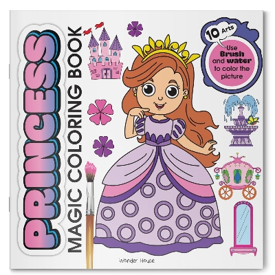 Picture of Princess Magic Coloring Book Paperback