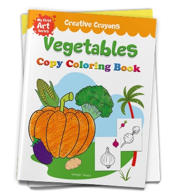 Picture of Vegetables: Crayon Copy Colour Books (Creative Crayons) Paperback