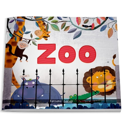 Picture of Zoo: Illustrated Book On Zoo Animals Paperback