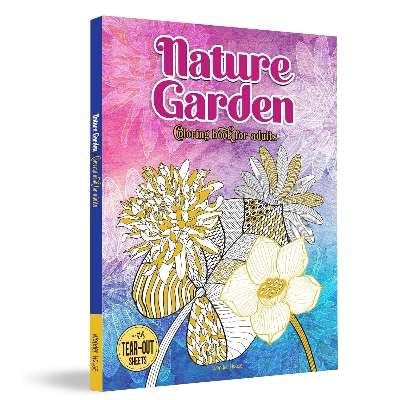Picture of Nature Garden: Coloring Book For Adults Paperback