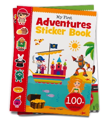 Picture of My First Adventures Sticker Book: My first sticker books Paperback