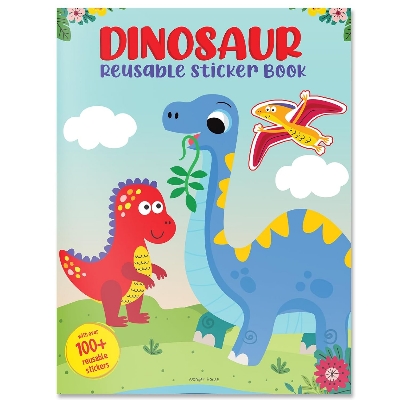 Picture of Dinosaur World: Reusable Sticker Book Paperback