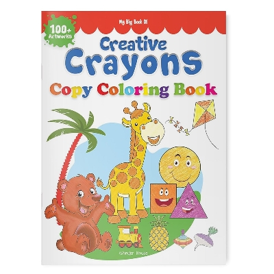 Picture of My Big Book of Creative Crayons: Copy Coloring Book Paperback