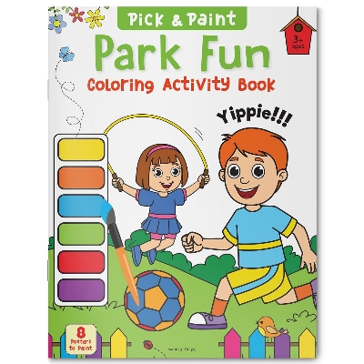 Picture of Park Fun: Pick and Paint Coloring Activity Book Paperback – Coloring Book