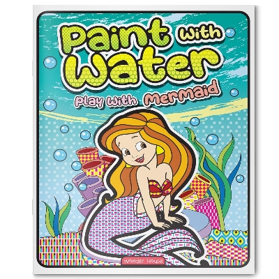 Picture of Paint with Water Play with Mermaids Paperback