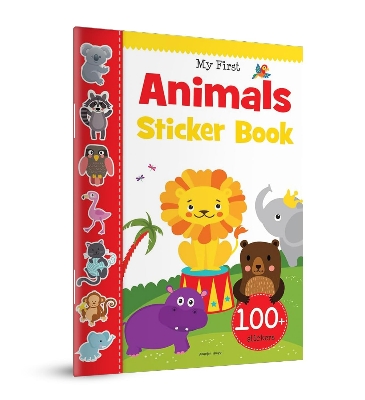 Picture of My First Animal Sticker Book : Exciting Sticker Book With 100 Stickers Paperback