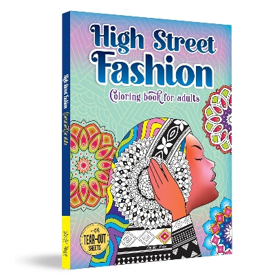 Picture of High Street Fashion: Coloring Book For Adults Paperback