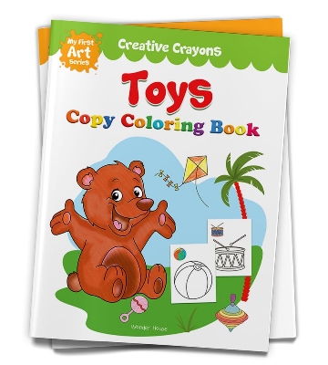Picture of Toys: Crayon Copy Colour Books (Creative Crayons) Paperback