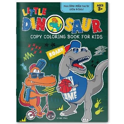 Picture of Little Dinosaur Copy Coloring Book For Kids Paperback