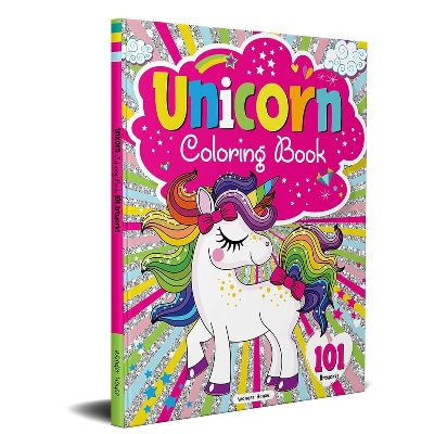 Picture of 101 Unicorn Colouring Book: Fun Activity Colouring Book For Children Paperback