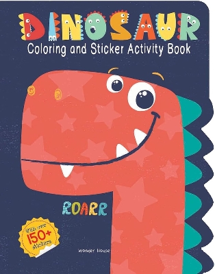 Picture of Dinosaurs - Coloring and Sticker Activity Book (With 150+ Stickers) Paperback
