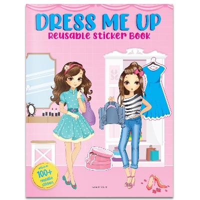 Picture of Dress Me Up: Reusable Sticker Book Paperback