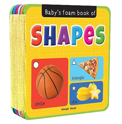Picture of Baby's Foam Book of Shapes Board book