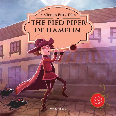 Picture of 5 Minutes Fairy tales Piped piper of Hamelin : Abridged Fairy Tales For Children