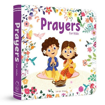 Picture of Prayers For Kids – Illustrated Prayer Book: Prayers in Three Languages Board book