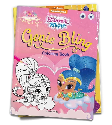 Picture of Genie Bling: Coloring Book for Kids (Shimmer & Shine) Paperback