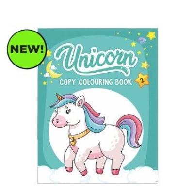 Picture of Unicorn Copy Colouring Book 2 Paperback