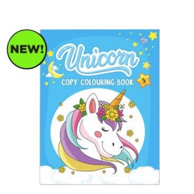 Picture of Unicorn Copy Colouring Book 3 Paperback