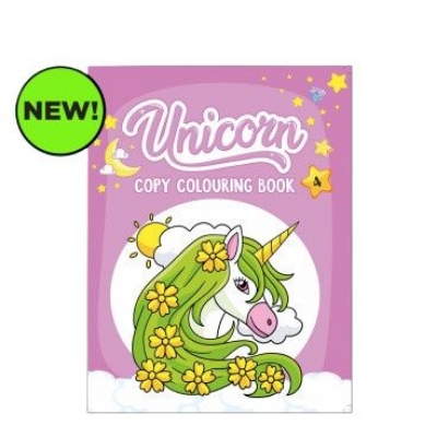 Picture of Unicorn Copy Colouring Book 4 Paperback
