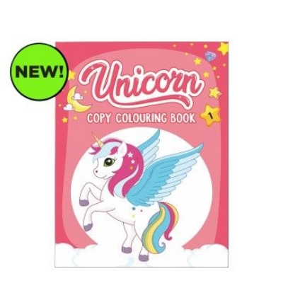 Picture of Unicorn Copy Colouring Book 1 Paperback