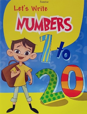 Picture of Lets write Number [1-20] Paperback