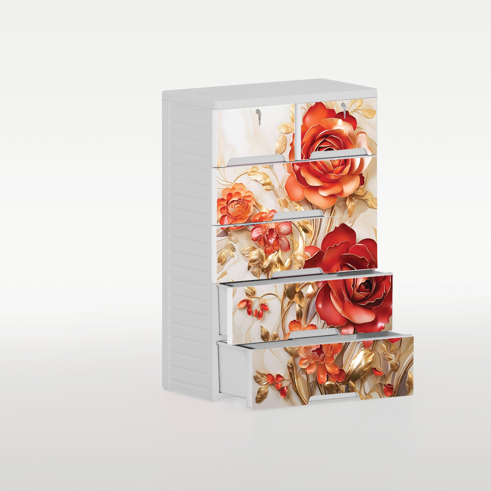 Picture of RFL Wardrobe Double 5D KD Deluxe HD - Rose