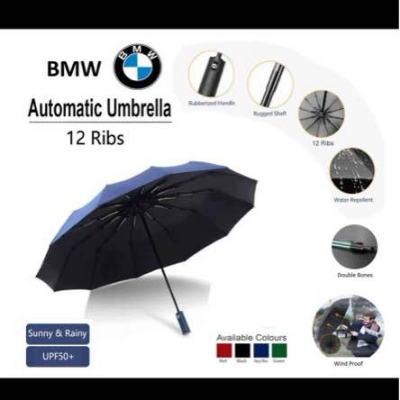 Picture of Bmw Umbrella 12 Ribs auto close | BMW automatic Umbrella  12 shik | BMW 12K Umbrella windproof