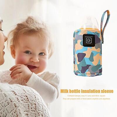 Picture of USB Milk Water Bottle Warmer Travel Stroller Insulated Bag Infant Bottle Feeding Warmer 