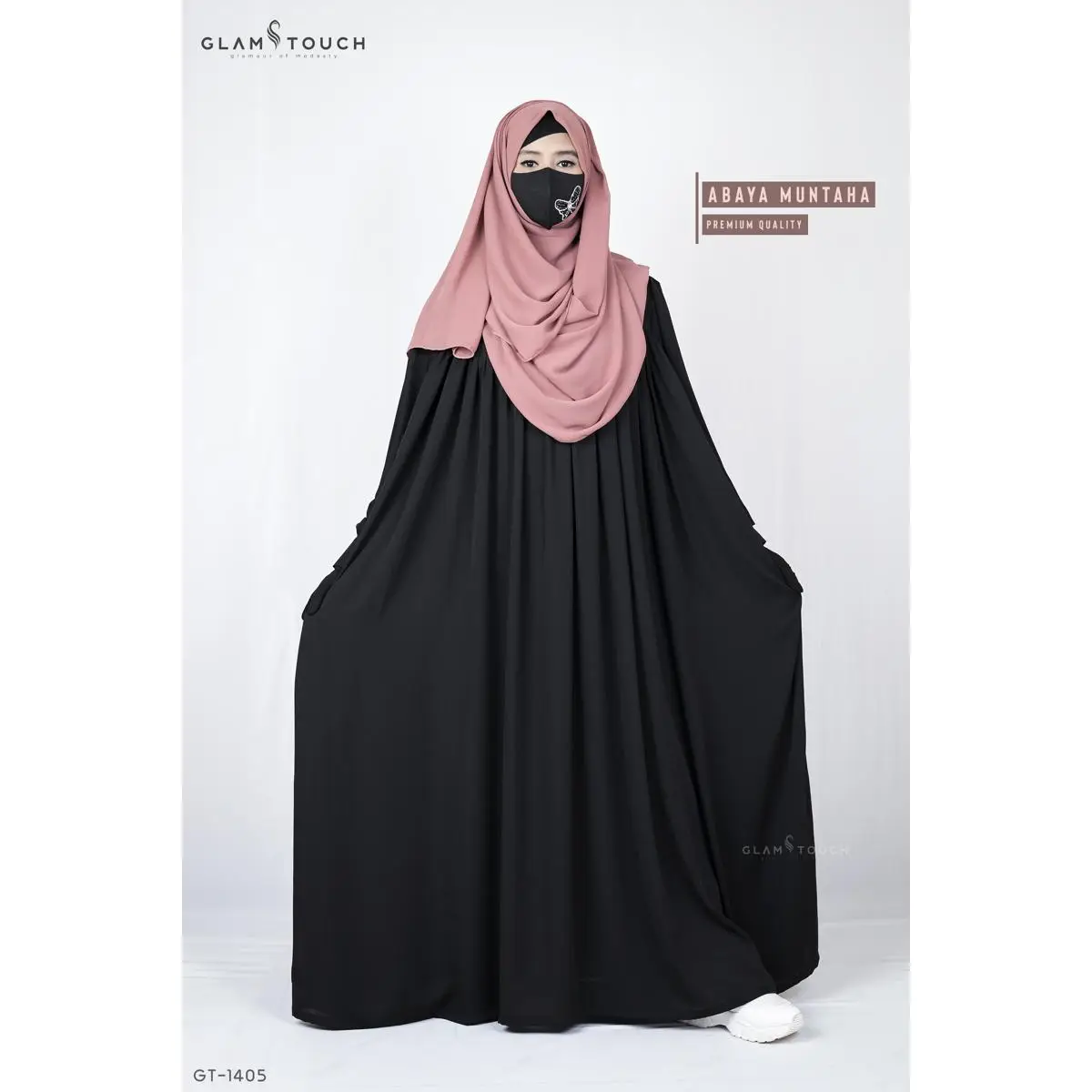 Picture of Glam Touch Premium Muntaha Chest Frill Abaya
