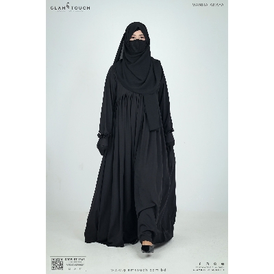 Picture of Glam Touch Premium Manha Solid Abaya