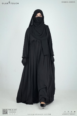 Picture of Glam Touch Premium Manha Solid Abaya