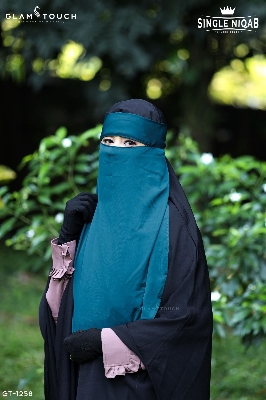 Picture of Glam Touch Premium - Sarah Single Layer Long Niqab