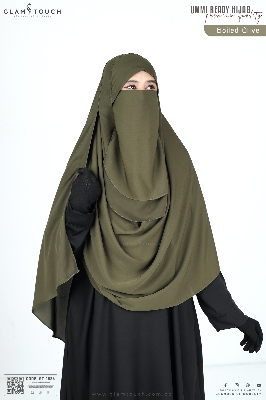 Picture of Glam Touch Premium Ummi Ready Hijab Niqab Set